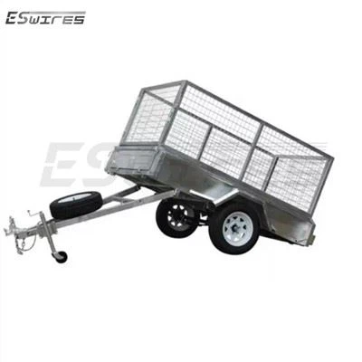 Reboque com gaiola removível